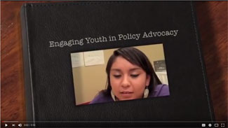 Engaging Youth in Policy Advocacy teen girl speaking